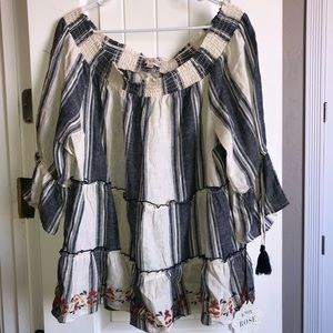 OFF THE SHOULDER KNOX ROSE TOP!